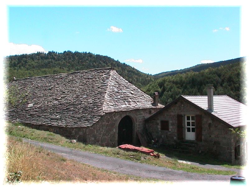 L'arrière de la ferme